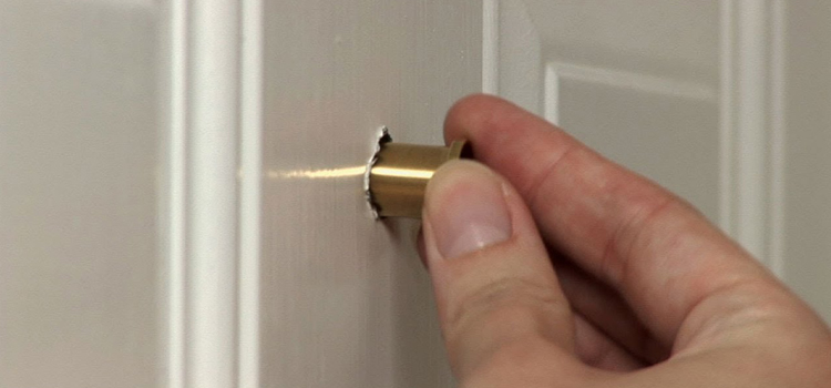 peephole door repair in Grass Valley