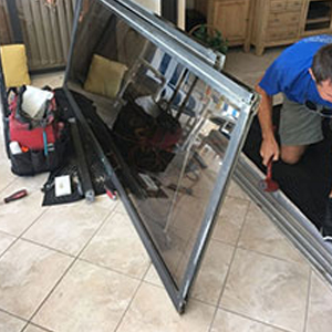 sliding glass door frame repair Grass Valley